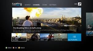 GoPro Channel on TV