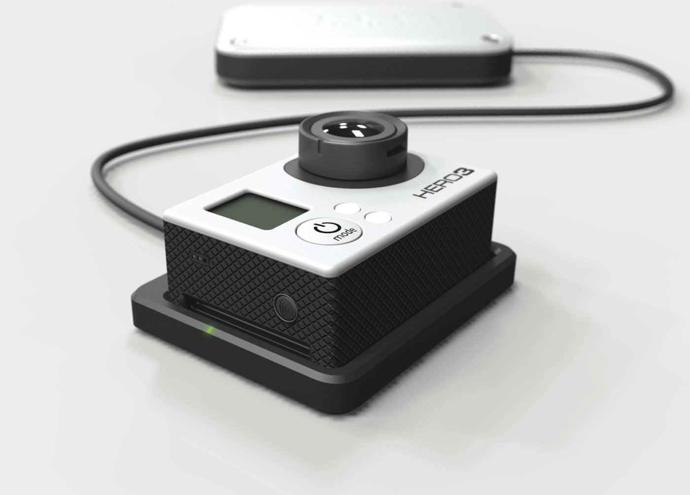 Supertubes concept with GoPro HERO camera docked