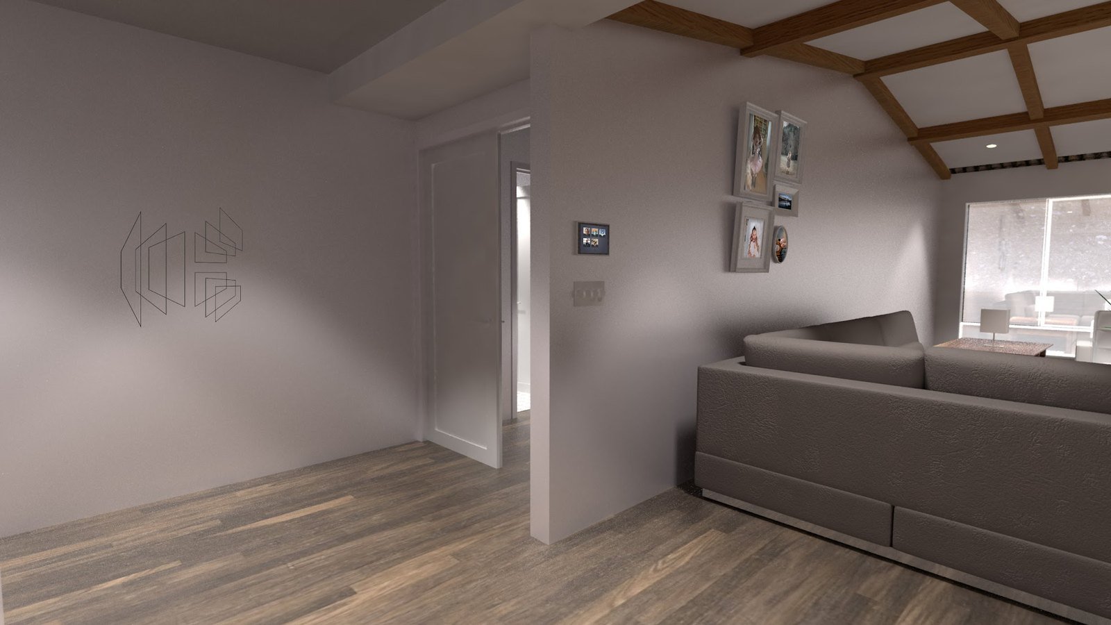 HOMMA smart home interior rendering