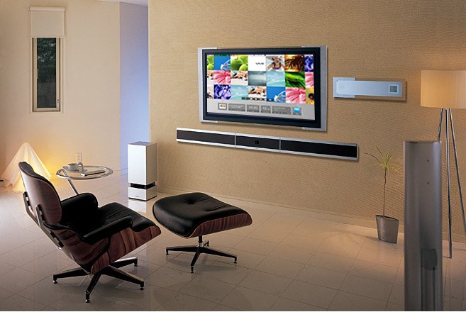 VAIO XL in a living room setting